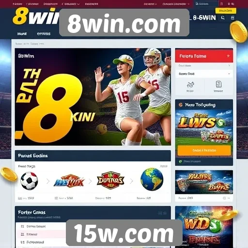 Funcionalidades exclusivas do 8win.com