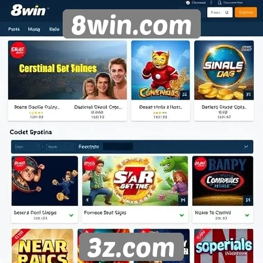 Comparativo de bônus e promoções da 8win.com
